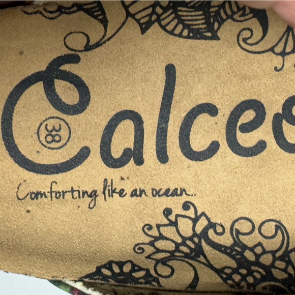 Calceo‎ Peace and Love Clogs Size 38 (US 7.5) - Picture 8 of 10